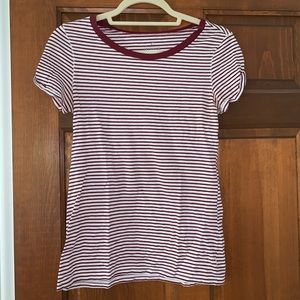 American Eagle Striped T Shirt